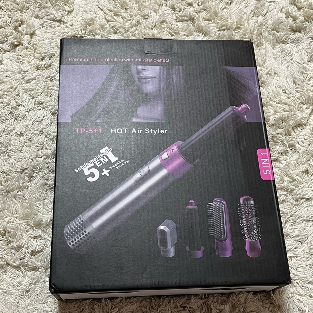 Hot Air Styler 5-in-1 Hair Multi-Tool — Purple - Picture 2 of 7